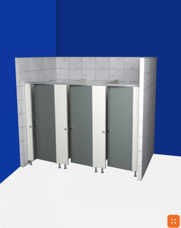 Cubicle- 3 Closed - Image 2