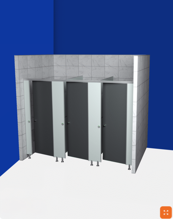 Cubicle- 3 Closed - Image 3